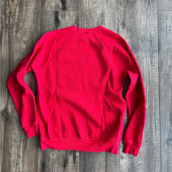 KC Crewneck Sweatshirt Red Gold Women's Size Small - Picture 4 of 4